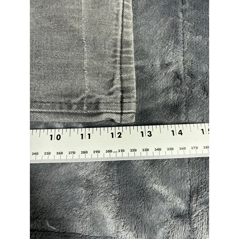 Rocawear Mens Baggy Denim Shorts Gray Faded Wide Leg‎ Y2K Streetwear Size 31